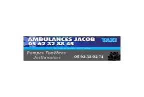 Le logo de Ambulances Jacob.