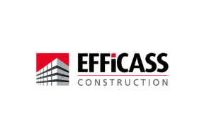 Le logo de EFFICASS Construction.