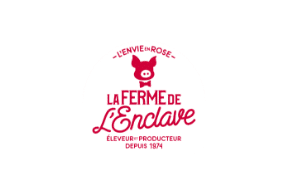 Le logo de La Ferme de l'Enclave.