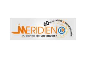 Le logo du Centre Commercial E.Leclerc Méridien.