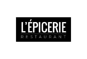 Le logo de L'Épicerie Restaurant.