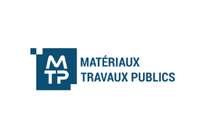 Le logo de Matériaux Travaux Publics.