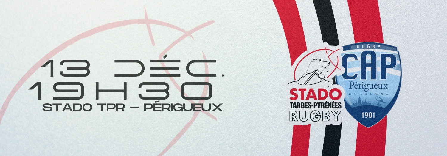 Match STADO TPR vs Périgueux le 13 décembre à 19h30